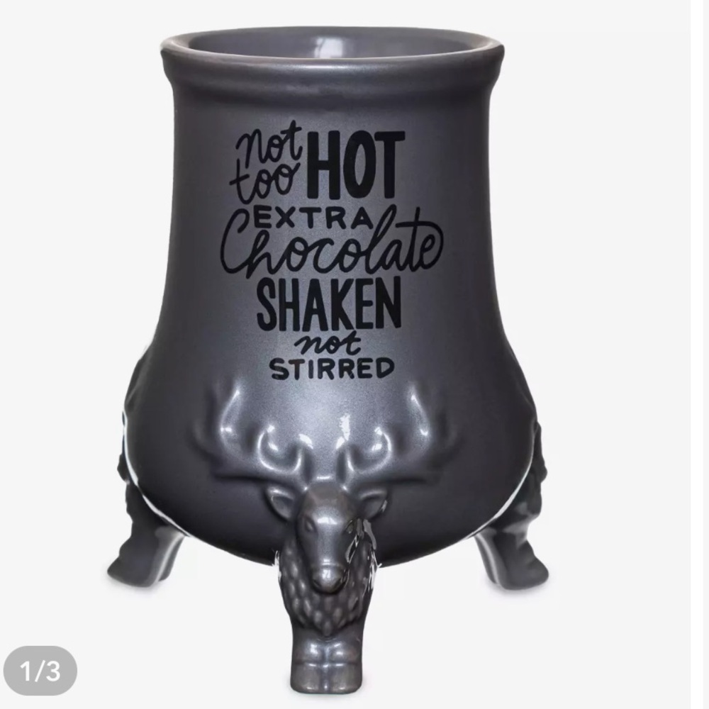 NWT DISNEY SANTA HOT COCOA MUG